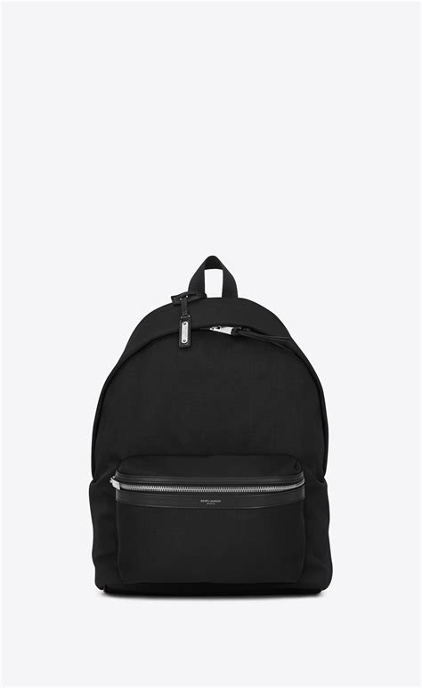 ysl canvas backpack